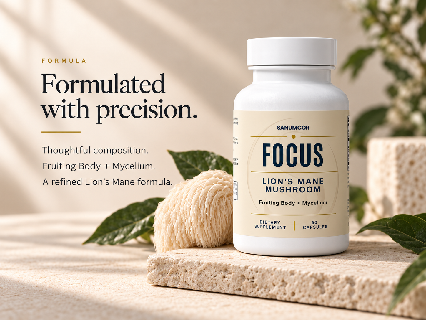 SANUMCOR FOCUS product visual