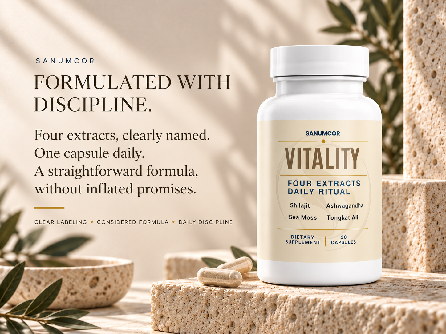 SANUMCOR VITALITY product visual