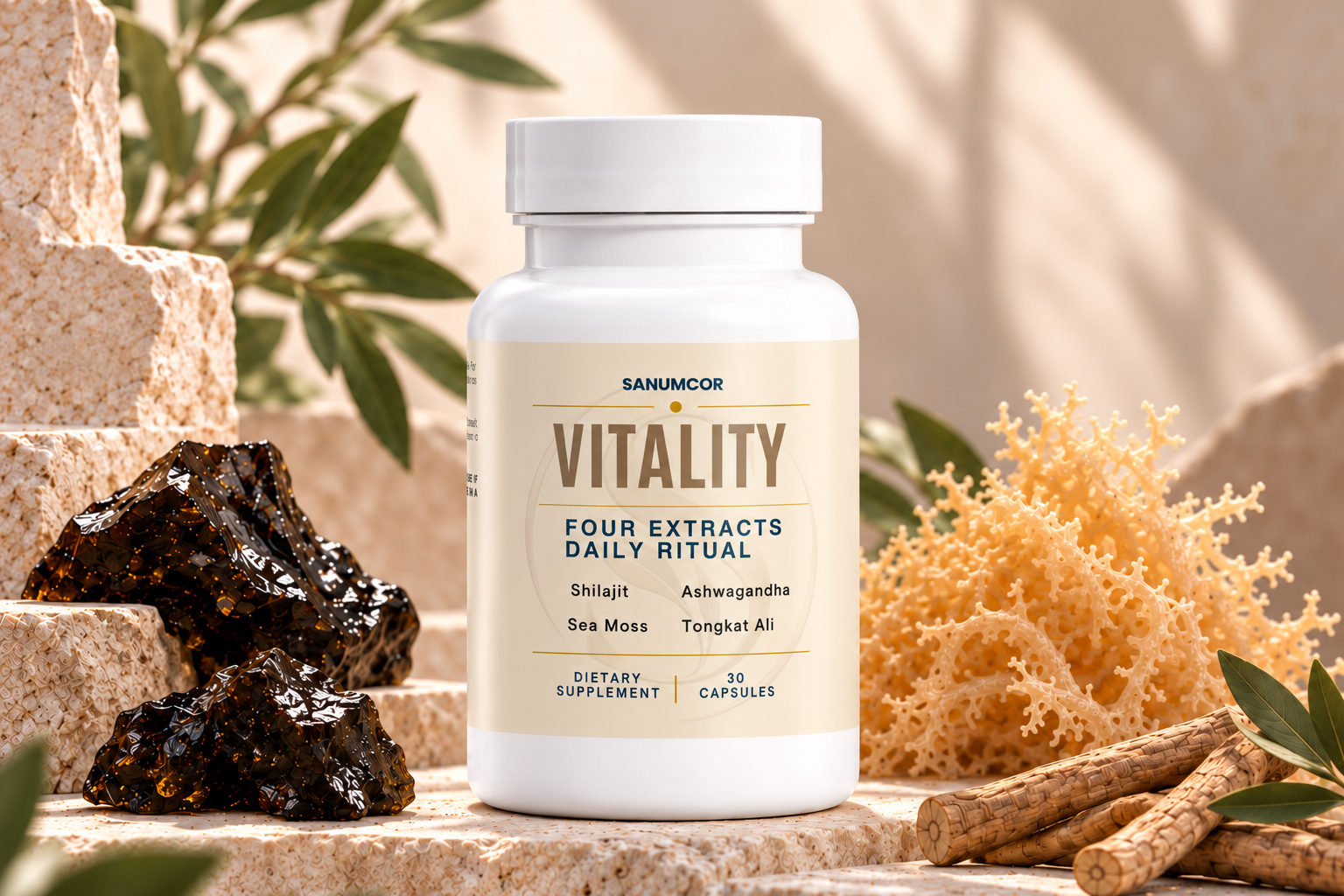 SANUMCOR VITALITY formula visual